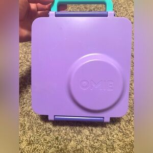 Omiebox Purple Plum 8.5 inch Bento Lunch Box